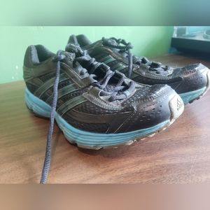 Adidas Falcon Adiprene 8US Women's Running Shoe | Black and Blue